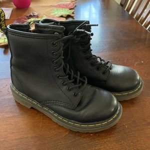 Little Girl Dr Marten Boots Color: Black Size: 12